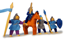 Knight Set - 5 Pieces with Horse - Alwero